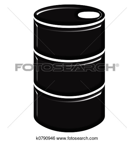 Oil Barrel Clipart.