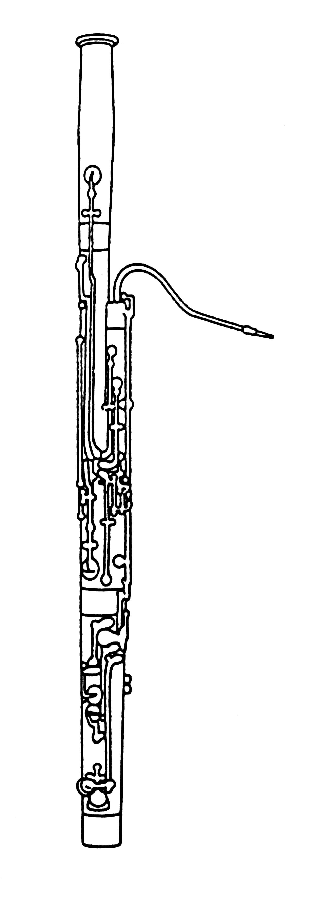 Bassoon Clipart.