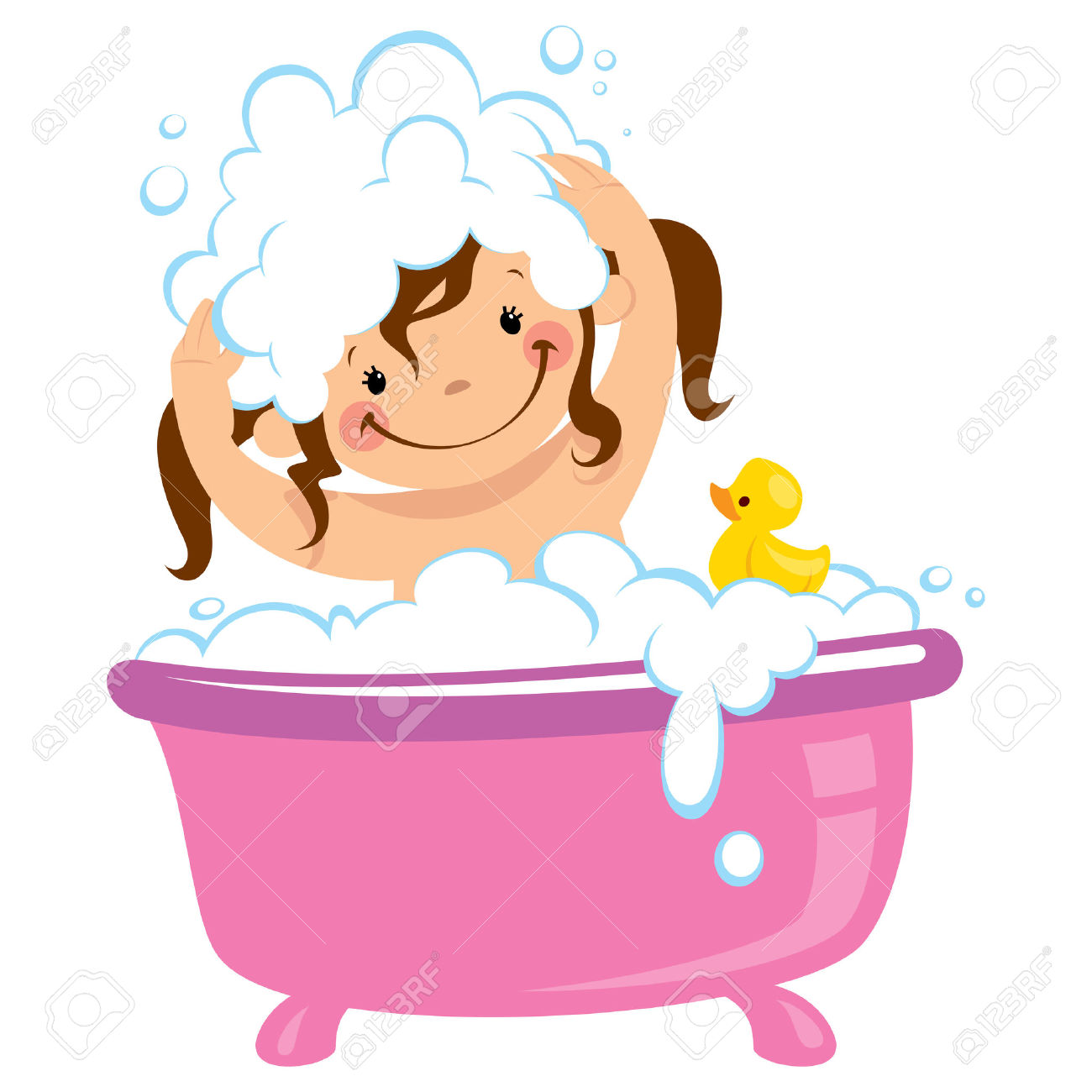 Bath Time Clipart Free.