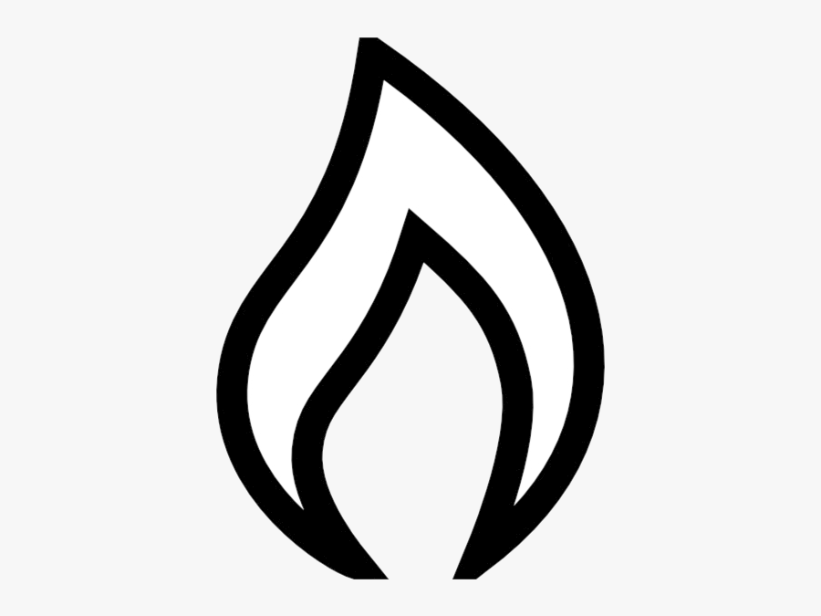 Flame Clipart Simple Natural Gas Black And White Free.