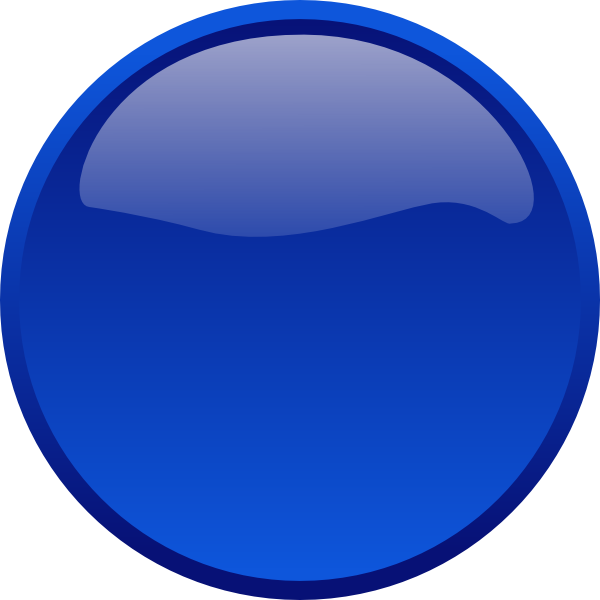 Blue Button Clip Art.