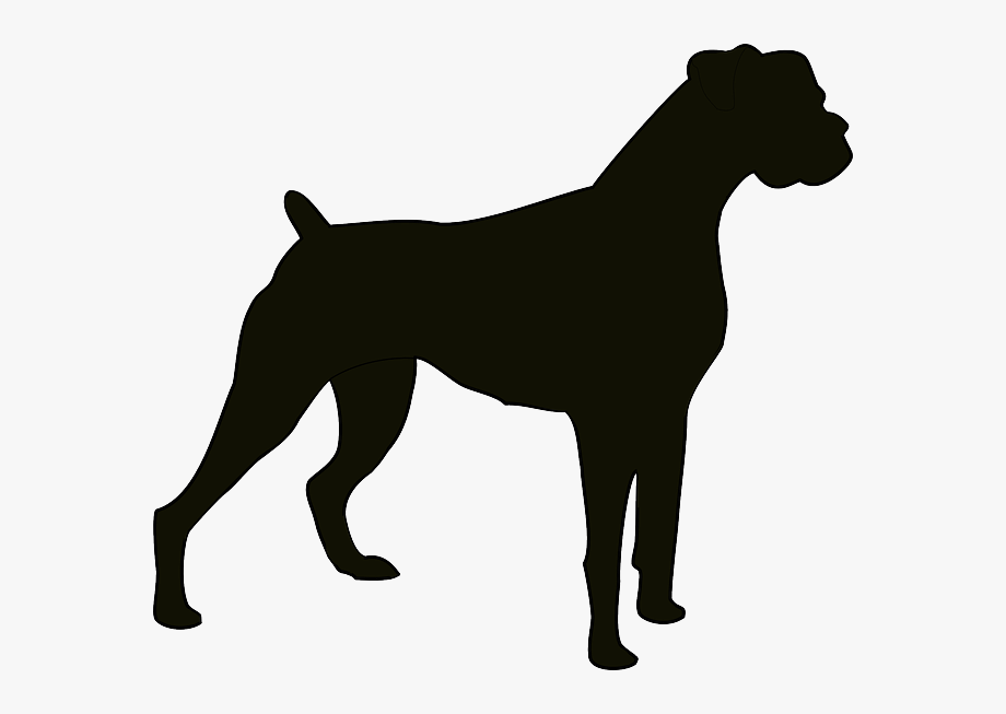 Free Boxer Dog Clipart.