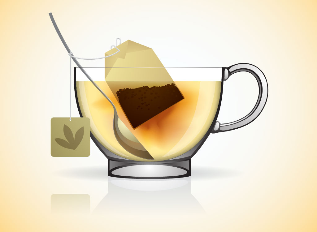 Tea Bag Clipart.