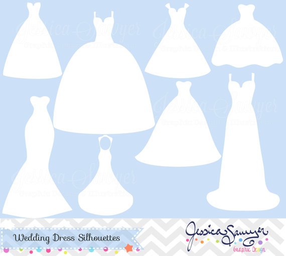 Bridal dress clipart 6 » Clipart Portal.