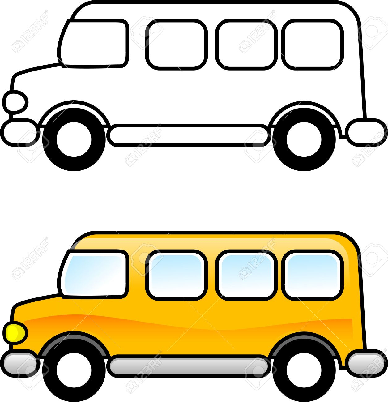 Bus Clipart for you.