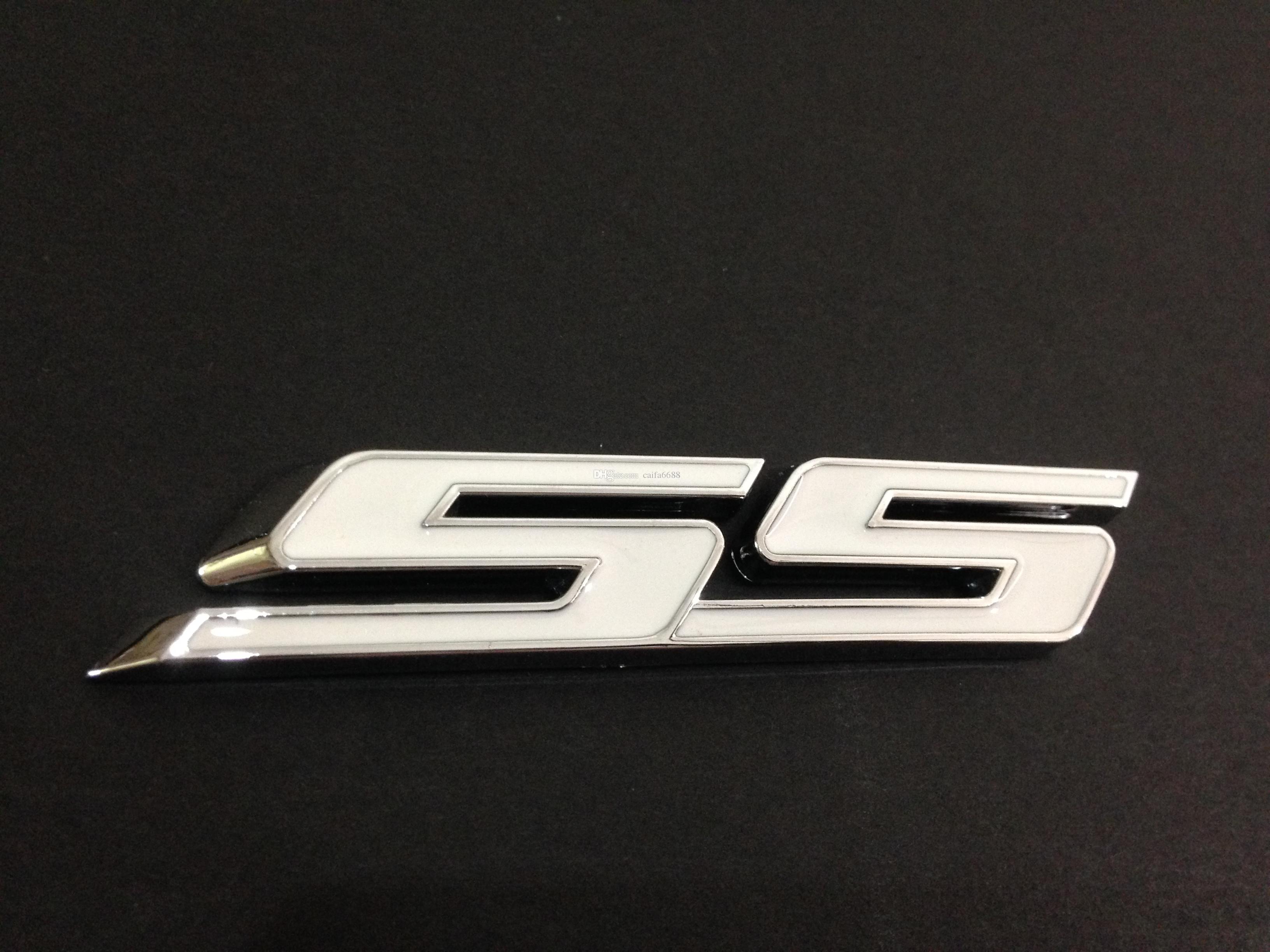 2019 NEW Chrome & White Camaro SS Emblem Logo From Caifa6688, $20.11.