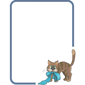 Cat Frame 3 clipart, cliparts of Cat Frame 3 free download.