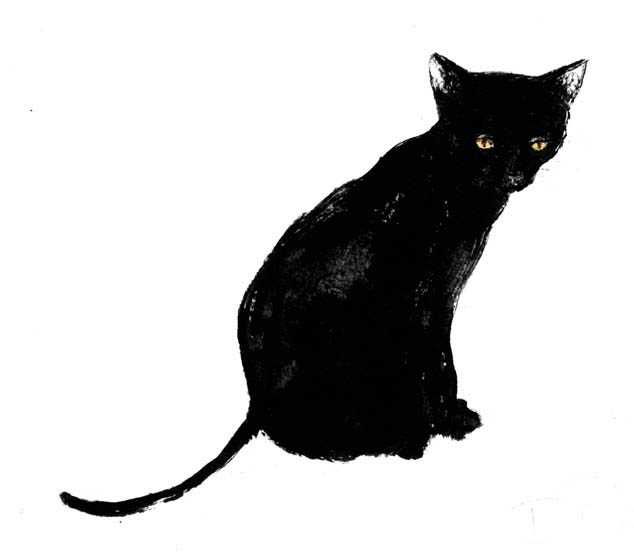 Free Black Cat Illustrations, Download Free Clip Art, Free.