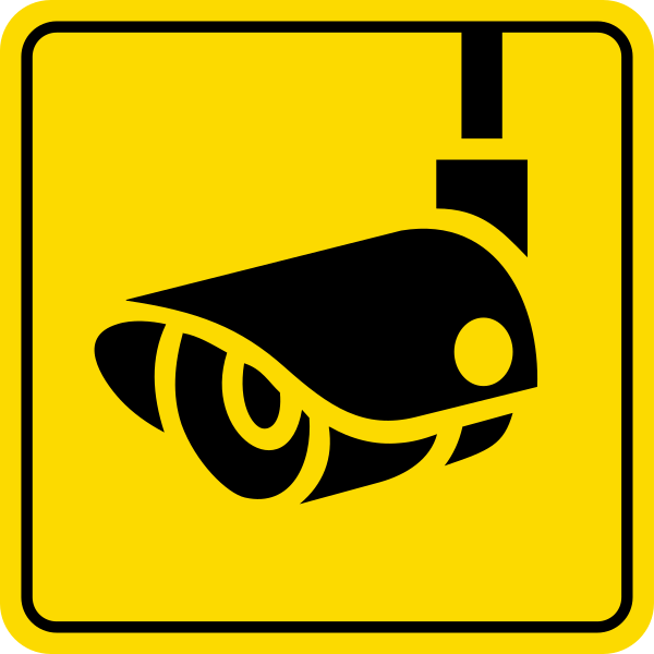 cctv sign.