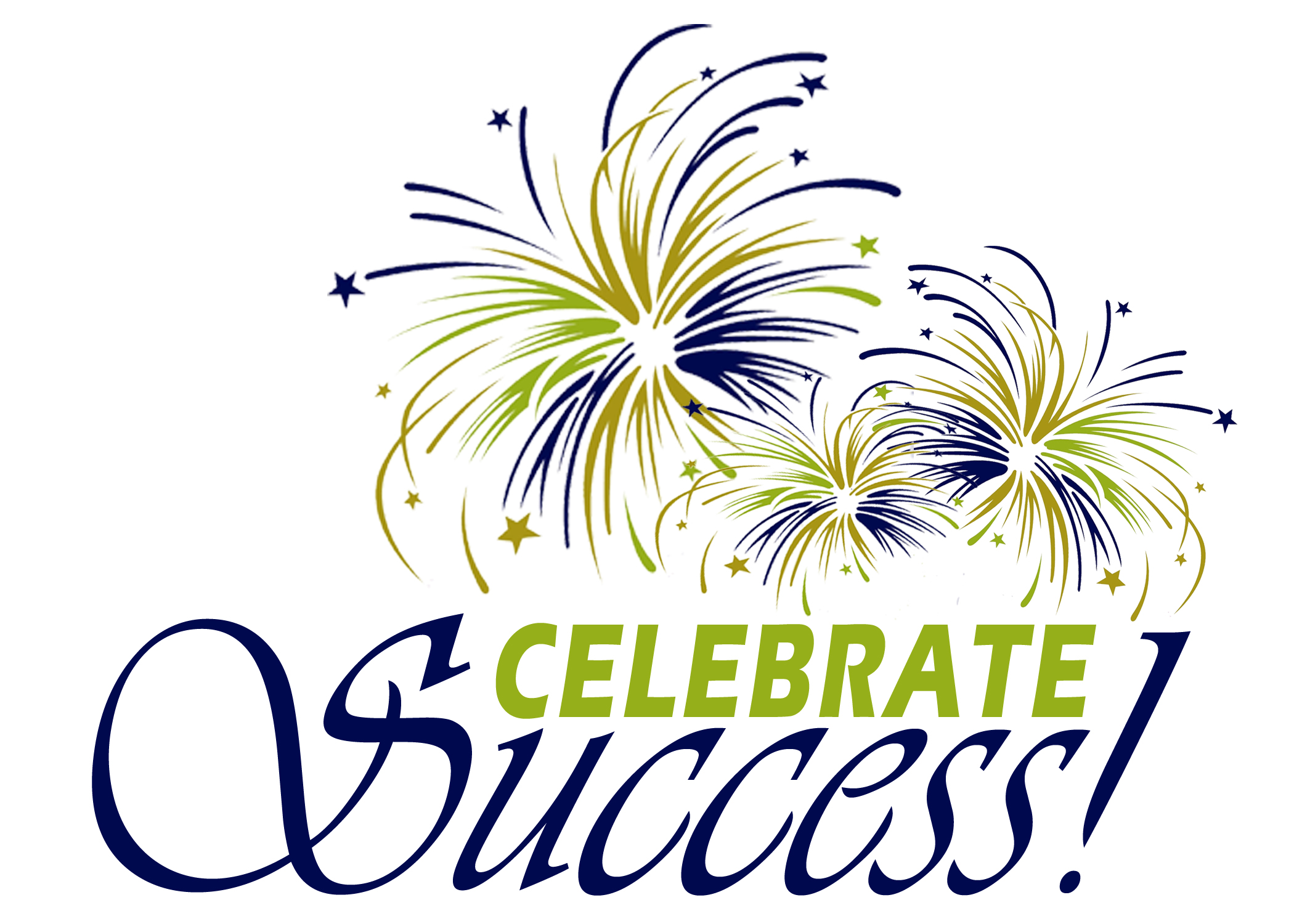 Celebrating success clipart.