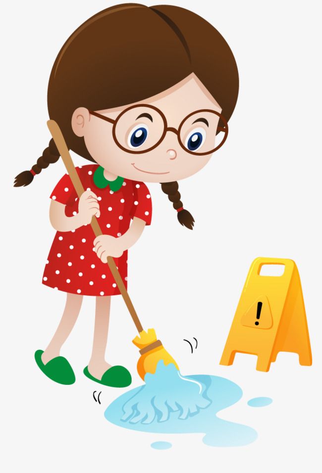 Child sweeping the floor clipart 6 » Clipart Station.