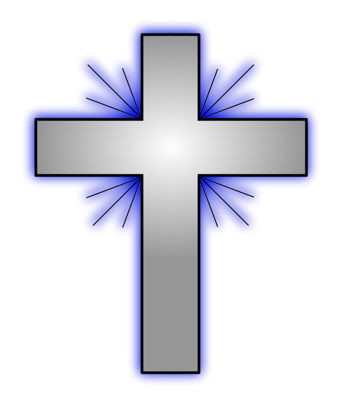 Christian Cross Transparent.