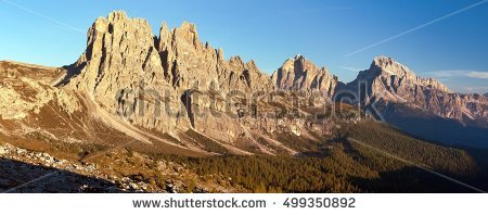 Croda Di Lago Stock Photos, Royalty.