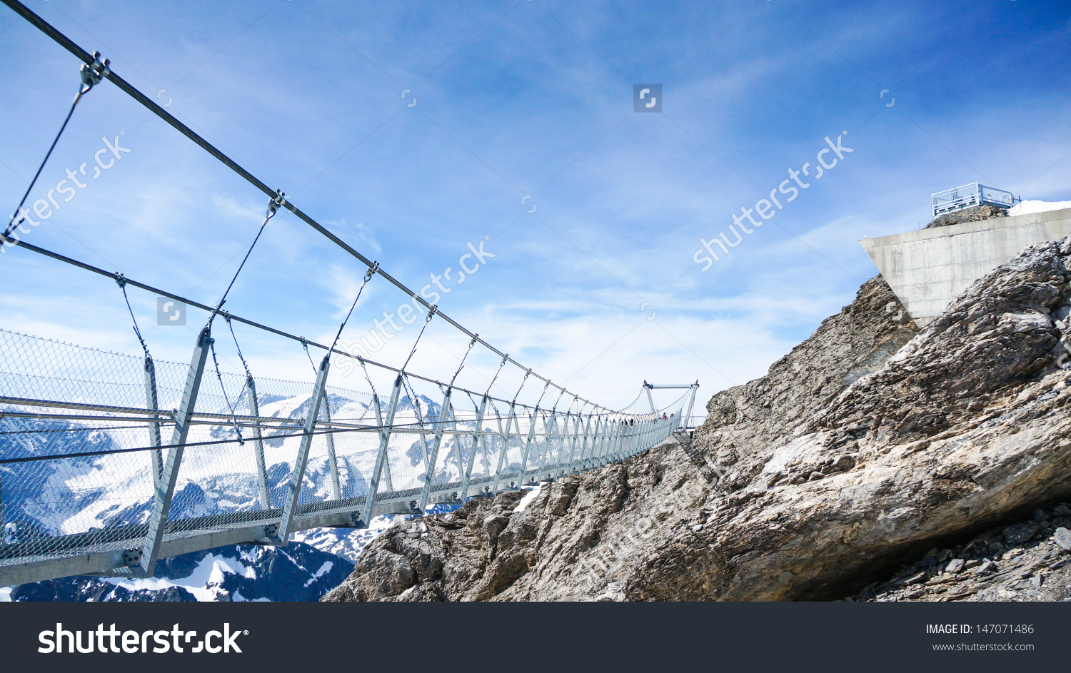 Titlis Cliff Walk Stock Photo 147071486.