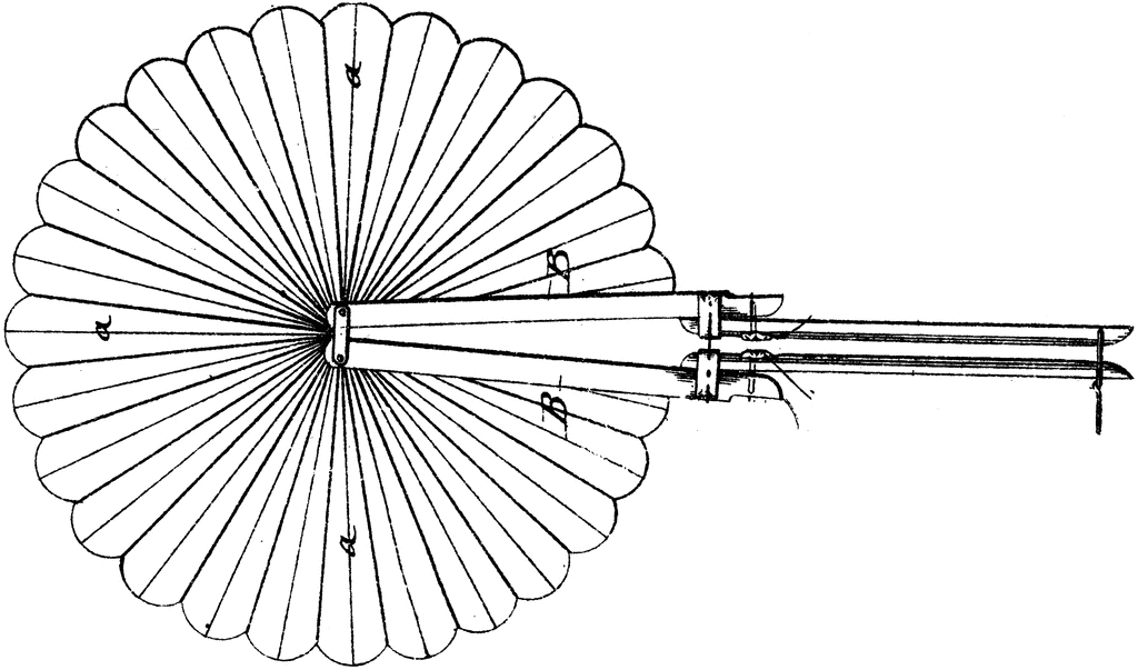 Folding Hand Fan.