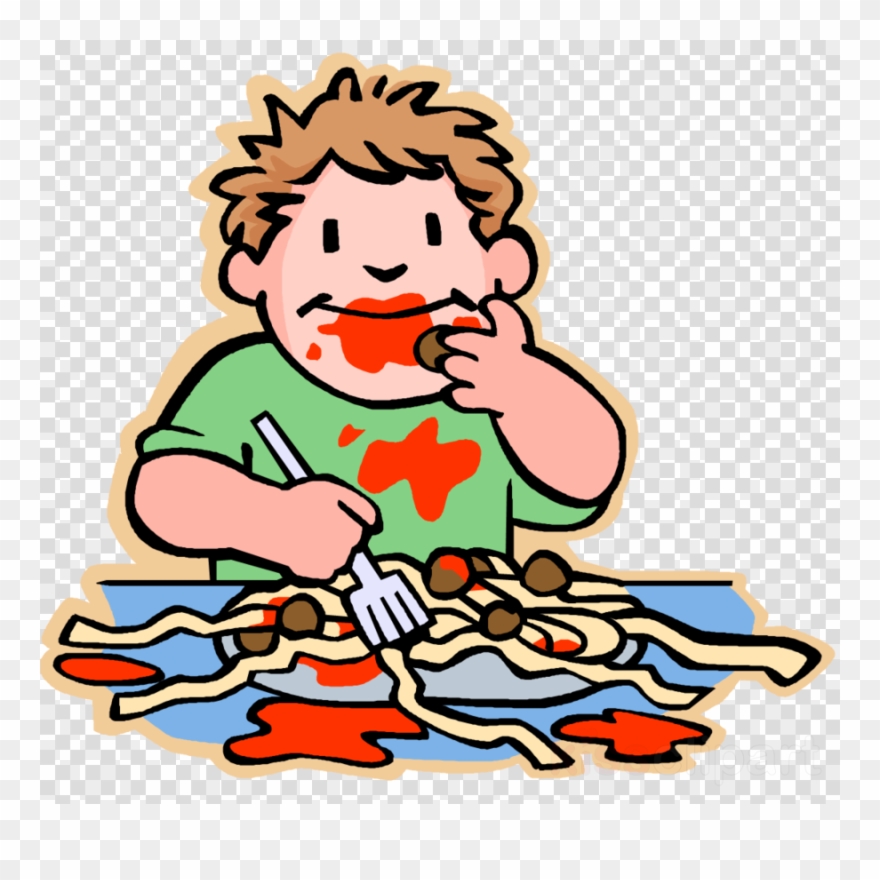 Messy Kids Eating Clipart Eating Child Clip Art.