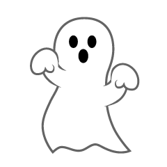 Free Ghost with Pumpkin Clipart Image｜Illustoon.