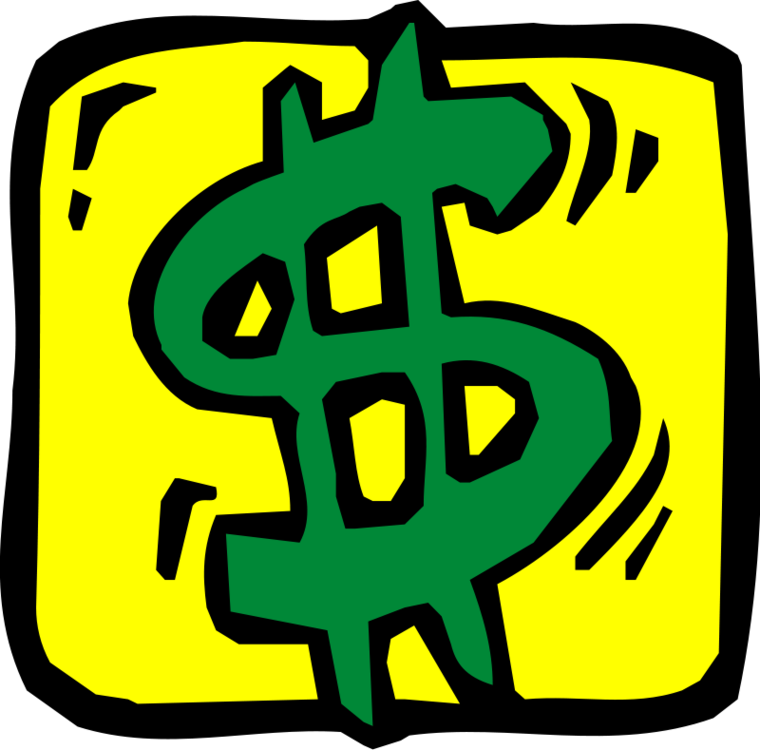 Animated dollar sign clipart.