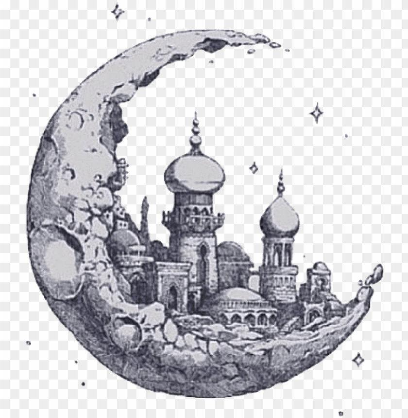 tumblr transparent moon castlemoon clipart tumblr 640.