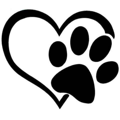 3031 Paw Print free clipart.