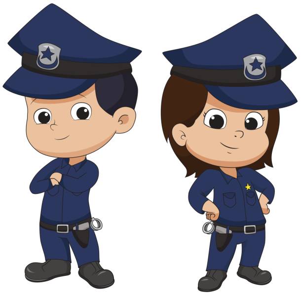 Policeman Animated Clipart.