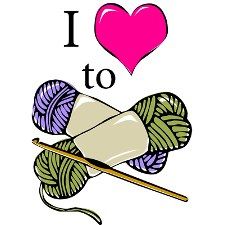 Crochet clipart.