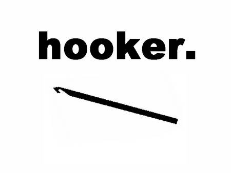 Crochet Hook Clipart.