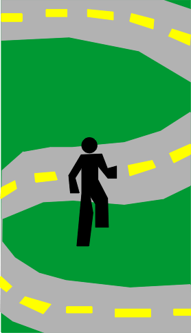 Path Clipart Crossing Gif #RXfv2K.