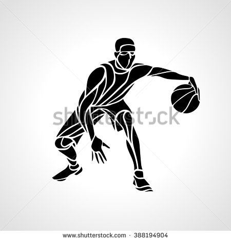 Basketball Player Vector Illustration Stock Vector 1657646.