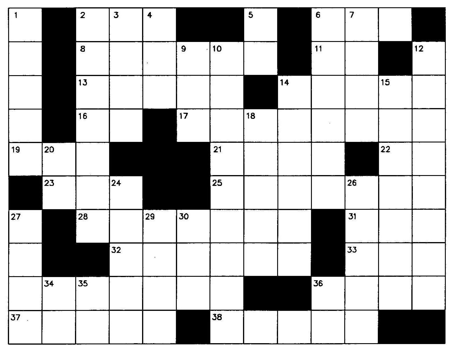 Crossword 20clipart.