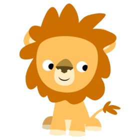 Cute Lions Clipart.