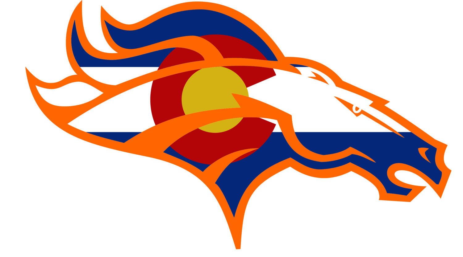 Denver Broncos Logo Clipart at GetDrawings.com.