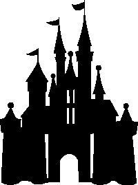 Disney Castle Silhouette.