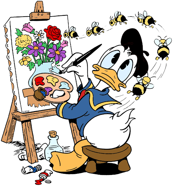 Donald Duck Clip Art.