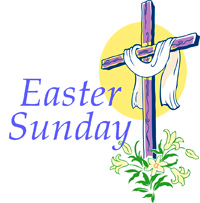 Free clipart for easter sunday.