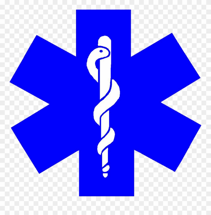 Image Description Ems Symbol Star Of Life Clip Art.