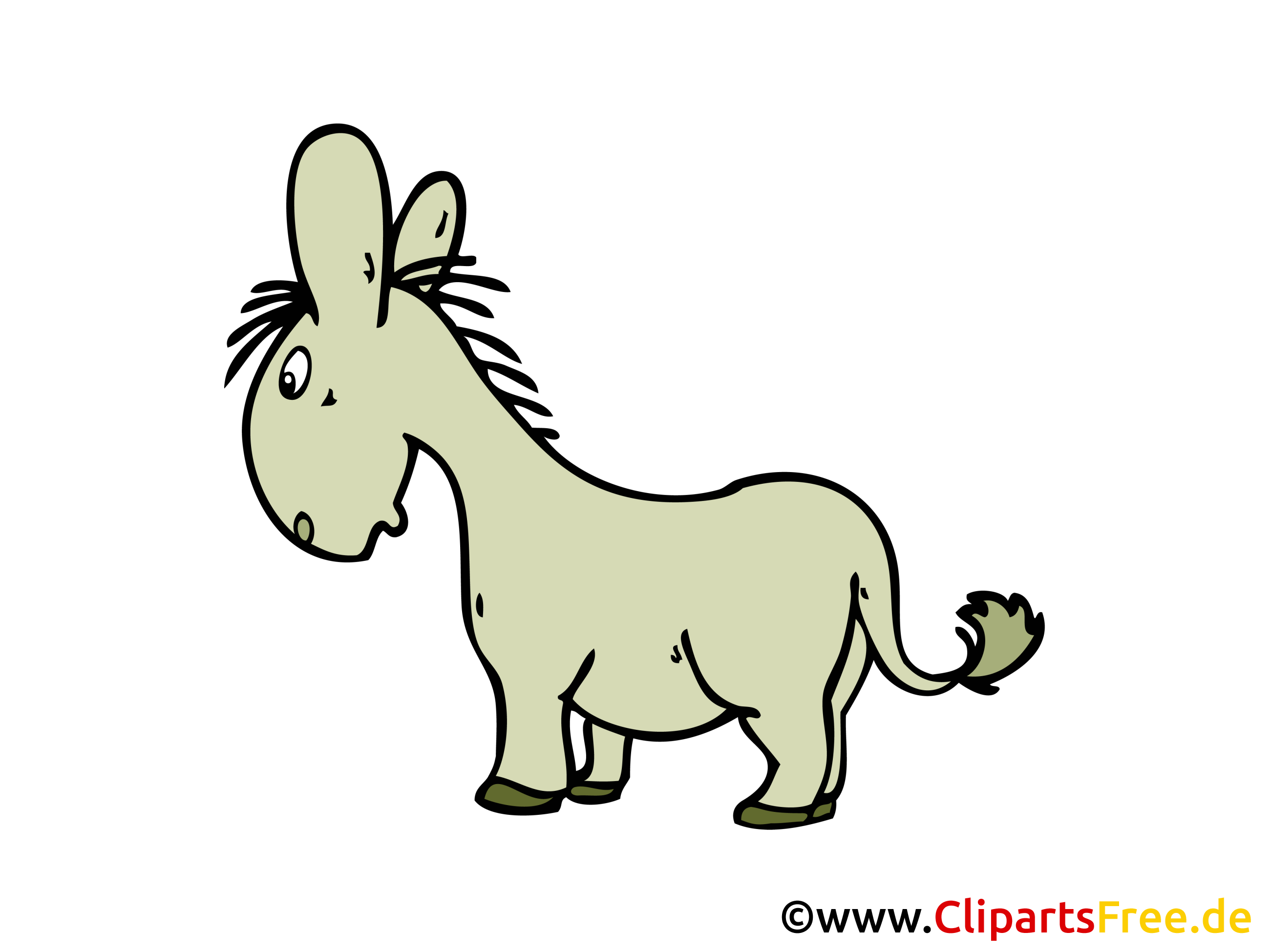 Clipart esel 2 » Clipart Station.