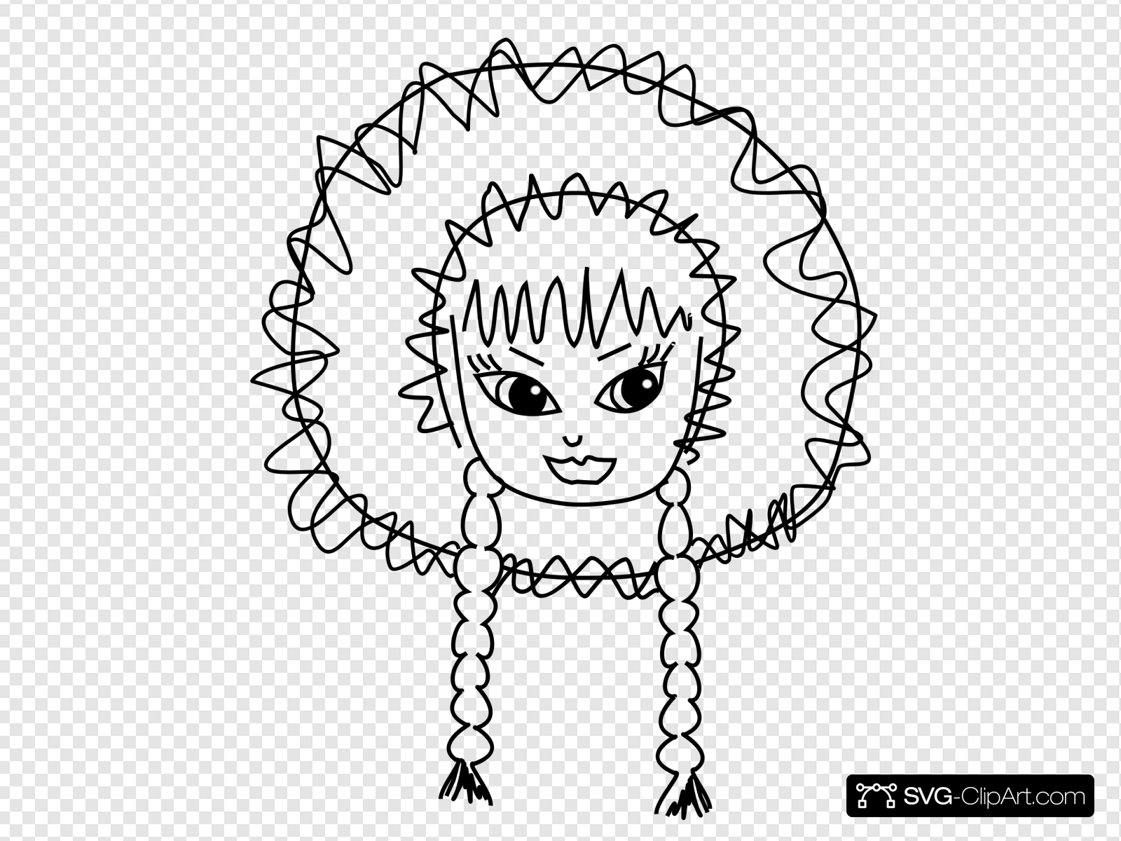 Eskimo Girl Clip art, Icon and SVG.