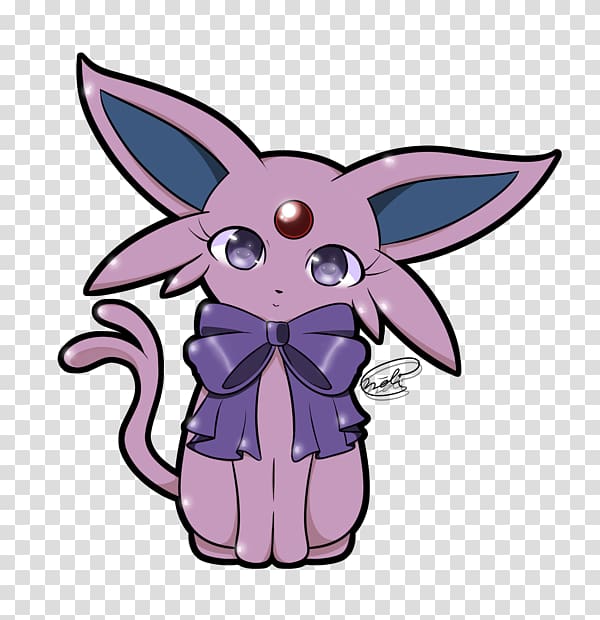 Espeon Umbreon Chibi Eevee Pokémon, Chibi transparent.