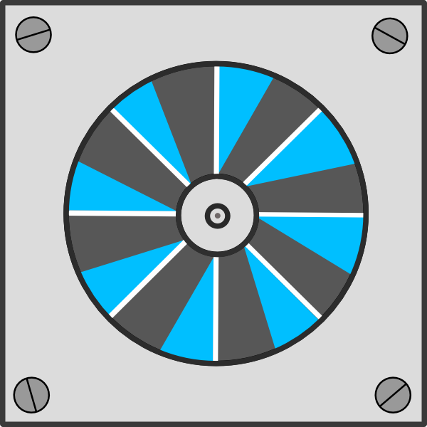 Exhaust fan clipart.