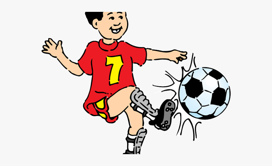 Footballer Clipart Female Footballer.