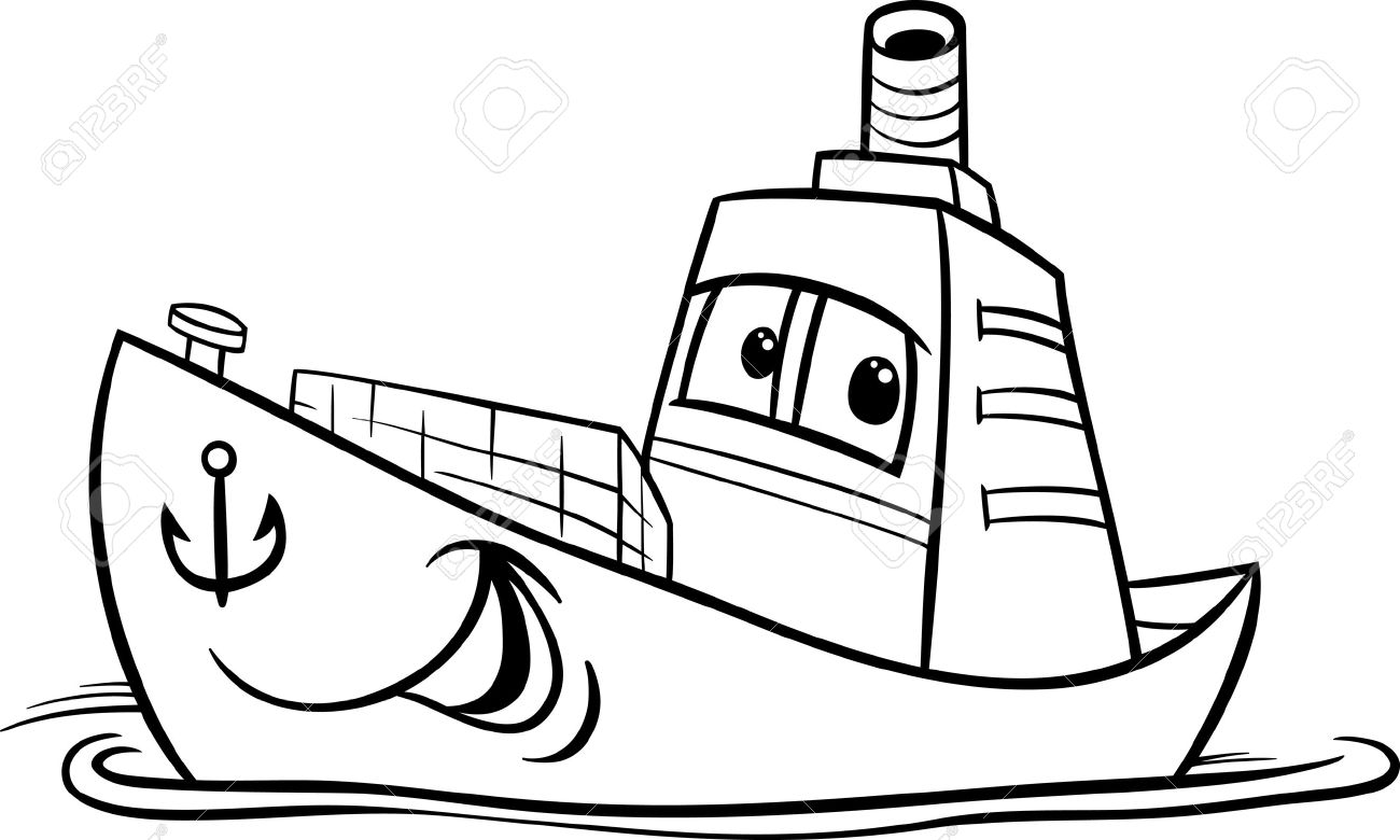 Ferry clipart black and white 4 » Clipart Station.