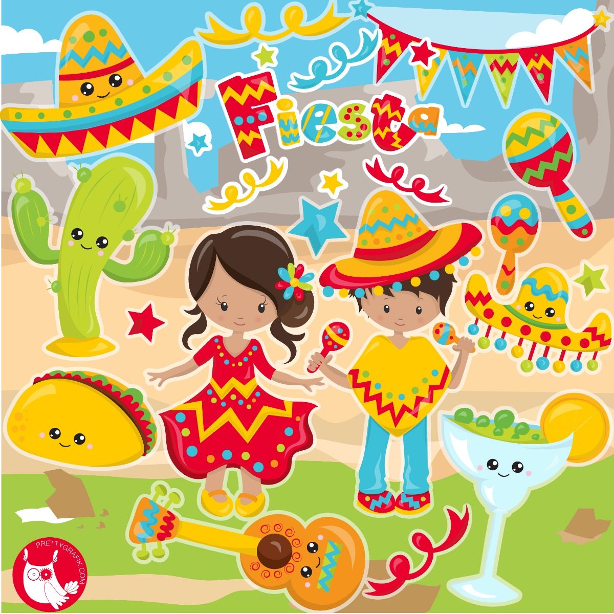 Fiesta clipart fiesta mexicana, Fiesta fiesta mexicana.