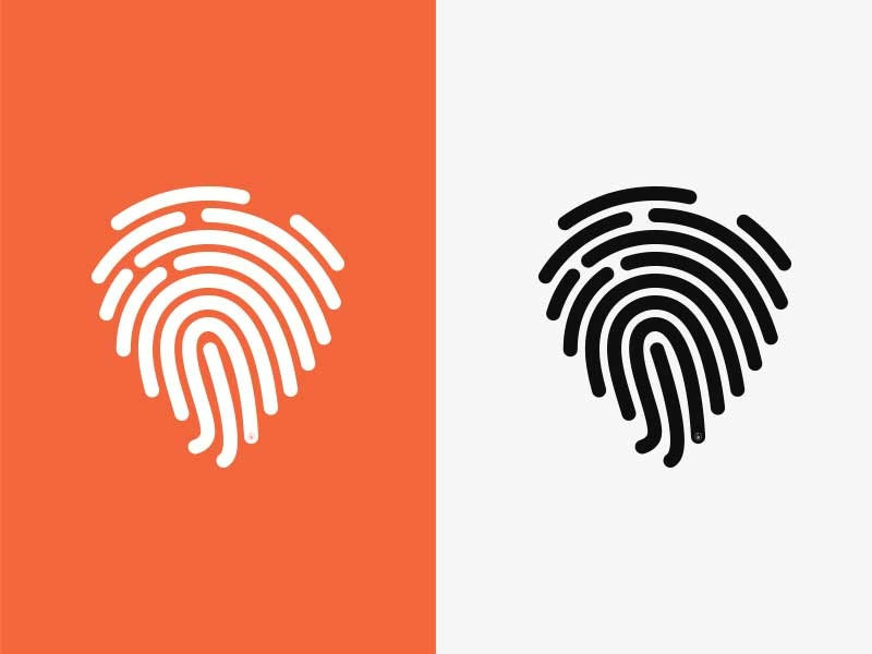 Fingerprint Logo by Marrow Melow on Dribbble.