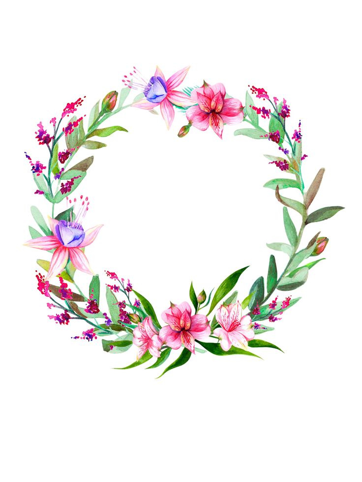 Flower Crown Clipart.