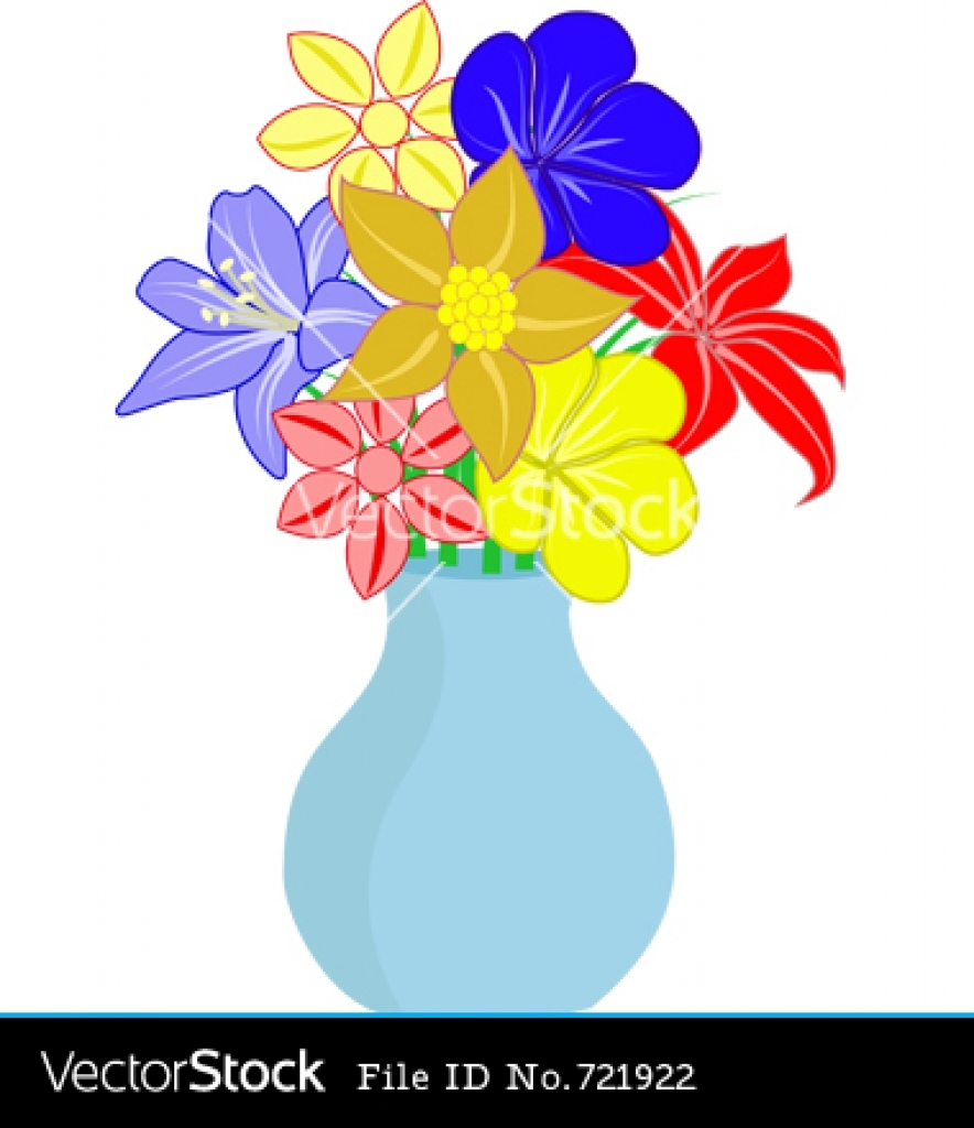 51+ Flower Vase Clipart.