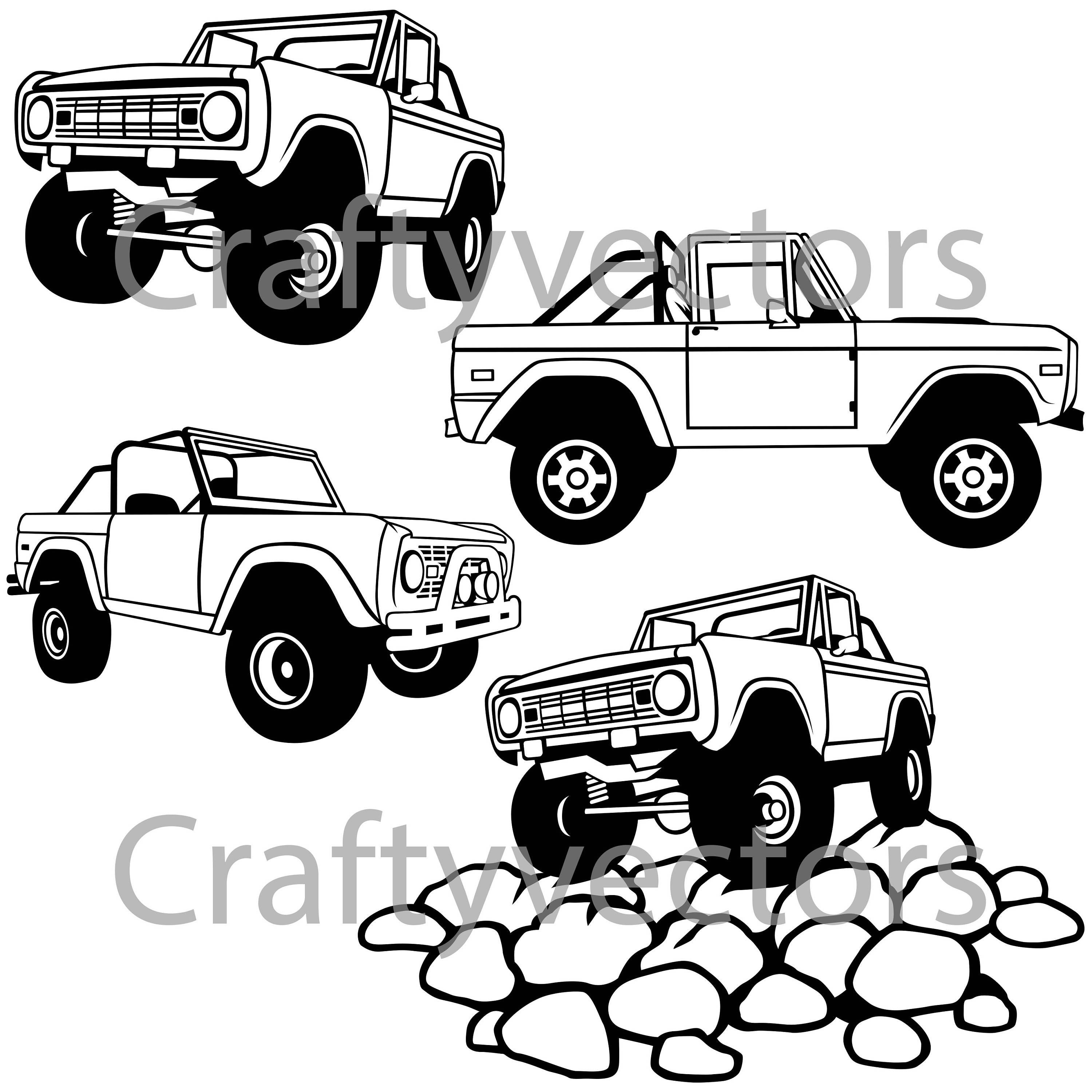 Ford bronco clipart 7 » Clipart Portal.