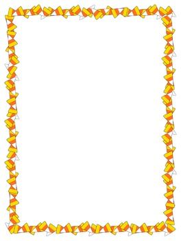 Enjoy this free candy corn border!Please provide credit to.