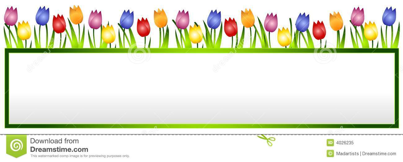 Free Flower Banner.