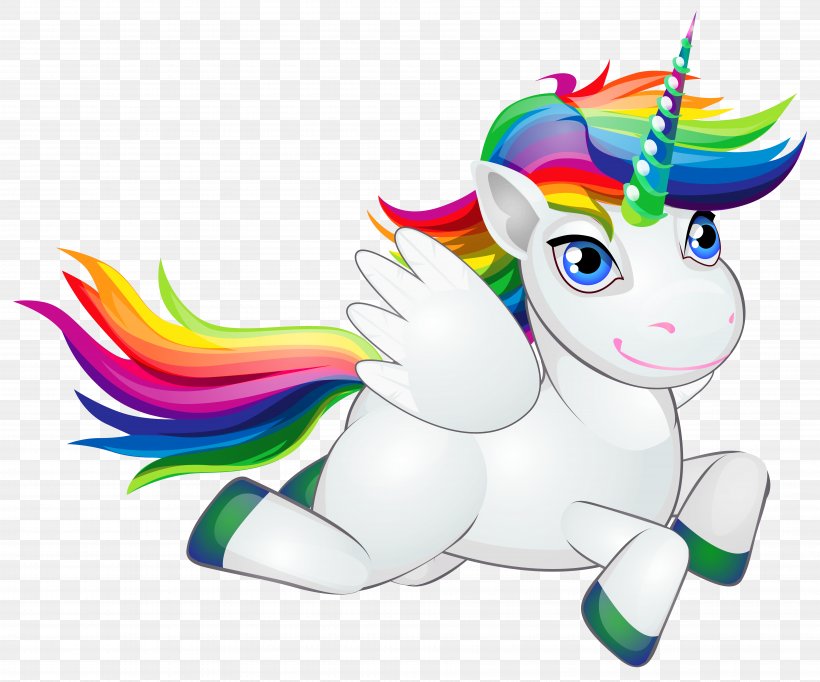 Pony Horse Rainbow Unicorn Clip Art, PNG, 7642x6363px, T.